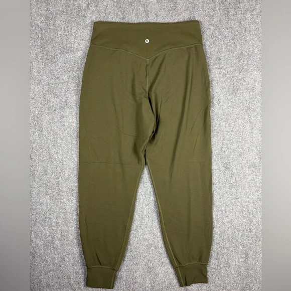 Lululemon Align High Rise Joggers Olive Green Size 10 - Picture 2 of 9